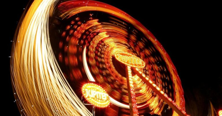 Scientific Technology - Steel Wool Amusement Park Ride