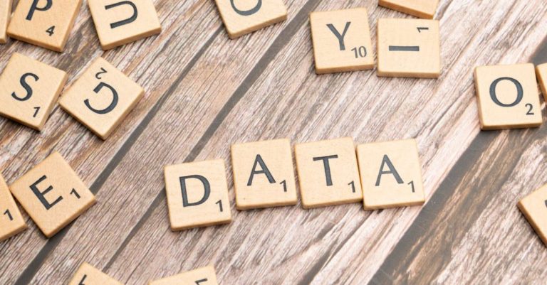 Data Integration - The word data spelled out in scrabble letters