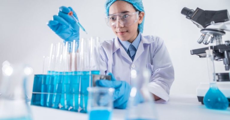 Scientific Technology - Photo Of Female Scientist Working On Laboratory