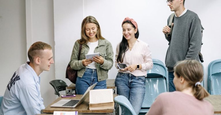 Scientific Research - Group Of People Studying Together